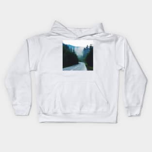 Foggy Mountain Road Kids Hoodie